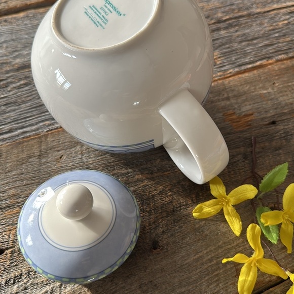 Royal Doulton Expressions Rivoli Tea Pot Fine China - Picture 7 of 11